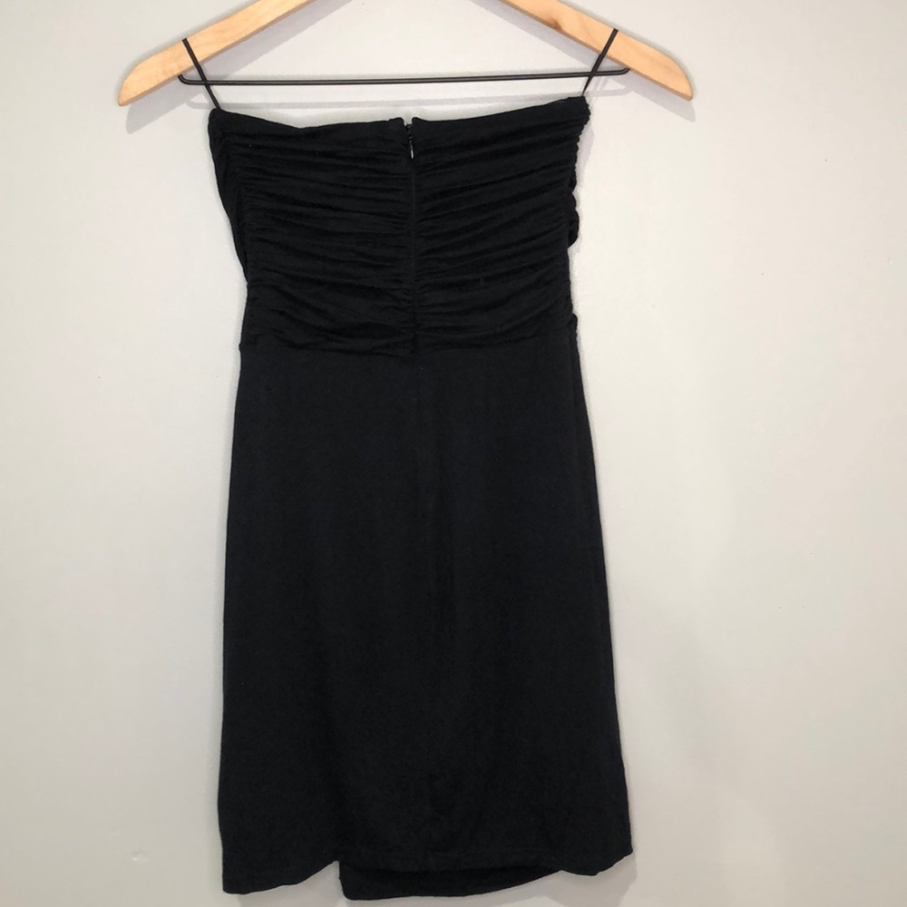 Express Strapless Mini Dress in Black